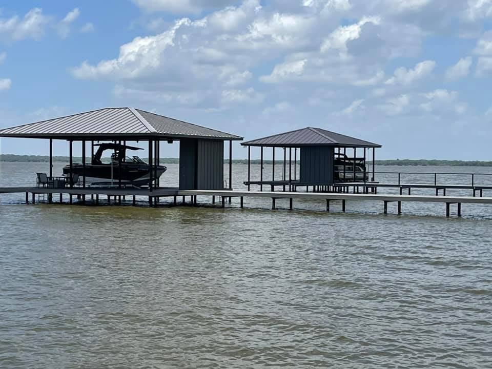 Marine construction services boat houses